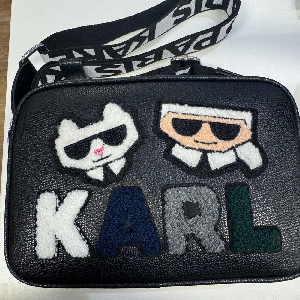 Karl Lagerfeld Handbag. Camera bag